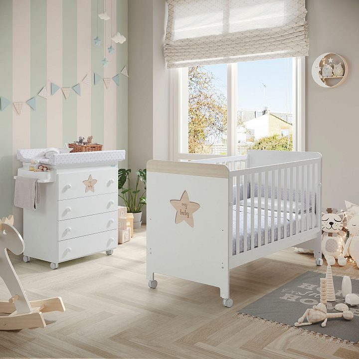Детская кроватка Micuna Big My Baby Relax — как выглядит в жизни