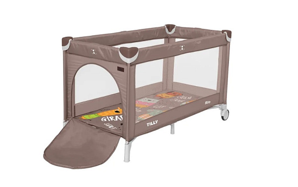Детский манеж-кровать Baby Tilly T-1011 Rio фото 1