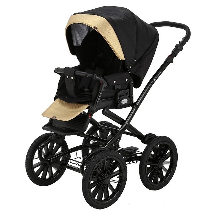 Детская коляска Bebe-Mobile Gusto Retro 3 в 1 — как выглядит в жизни