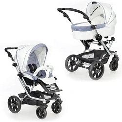 Детская коляска Teutonia Mistral S V3 Titanium Теутония Мистраль С В3 Титаниум 2 в 1