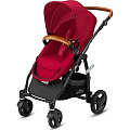 Прогулочная коляска Cybex Leotie Flex Lux с рождения (Red
						
					) — Фото
