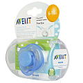 Пустышка Philips Avent  6-18 мес арт.86380 (Голубой) — Фото