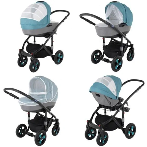 Детская коляска Adamex Galactic 3 в 1 фото 3