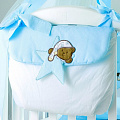 Сумка для кроватки Roman Baby Stella Stellina (голубой) — Фото