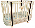 Детская кроватка-трансформер Luciano Ariadna Elegance 3 (Слоновая кость
						
					) — Фото