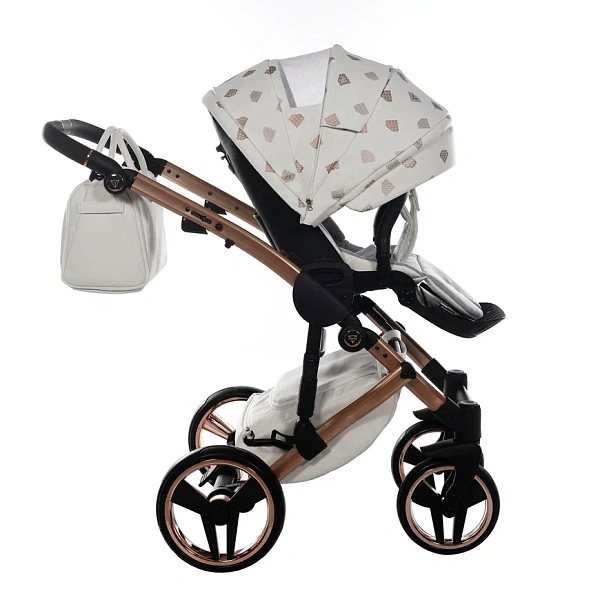 Детская коляска Junama Glow V2 3 в 1 на медной раме фото 20