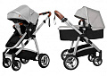 Детская прогулочная коляска Baby Tilly T-165 Futuro (Mist Grey
						
					) — Фото