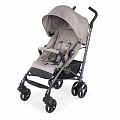 Детская коляска-трость Chicco Lite Way Top Stroller, с бампером (Dark Beige
						
					) — Фото