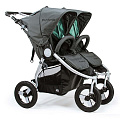 Детская прогулочная коляска для двойни Bumbleride Indie Twin 2020 (Down grey mint
						
					) — Фото