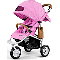 Детская прогулочная коляска Airbuggy Coco Brake (Cool pink
						
					) — Фото