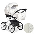 Детская коляска Indigo 17 S Plus 2 в 1, эко-кожа, колеса 14'' (12Special
						
					) — Фото