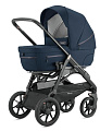 Детская коляска Inglesina Aptica System Duo 2 в 1 на шасси Aptica XT (AA75P0PLB + AE73P0000 Polar Blue
						
					) — Фото