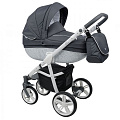 Детская коляска Roan Bass 2 в 1 (B3 Graphite/white
						
					) — Фото