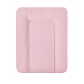 Мягкий пеленальный матрац Ceba Baby на комод 70 x 50 см (W-143-079-137 CARO pink) — Фото