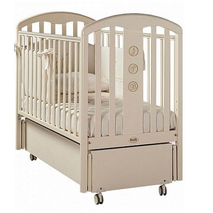 Детская кроватка Feretti Swing Elegance, продольный маятник/ящик