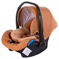 Автокресло Adamex (Bebe-mobile) Kite 0+ (GU114 (карамельная кожа)) — Фото