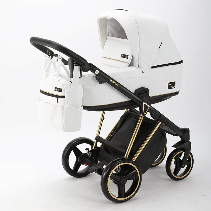 Детская коляска Adamex Verona Special Edition Deluxe 2 в 1 — как выглядит в жизни