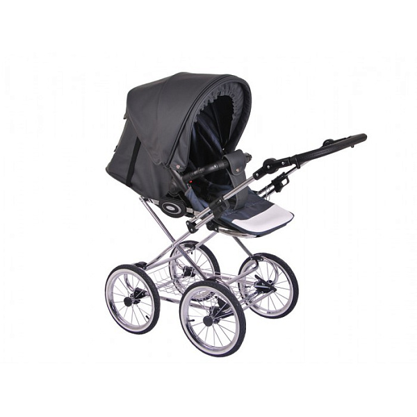 Детская коляска Lonex Retro Ecco Leder 2 в 1 фото 3
