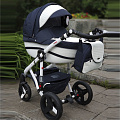 Детская коляска BeBe-Mobile Movo R 2 в 1, ткань+эко-кожа (375S
						
					) — Фото