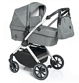 Детская коляска Baby Design Smooth 2 в 1 (07 Grey
						
					) — Фото