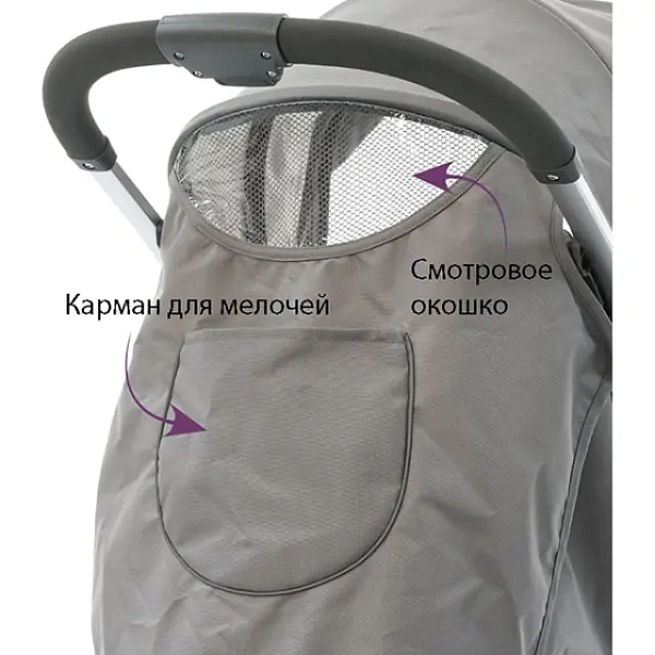 Детская прогулочная коляска Asalvo Yiyi фото 2