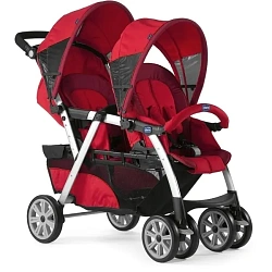 Детская прогулочная коляска для двойни Chicco Together Twin