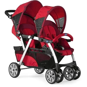 Детская прогулочная коляска для двойни Chicco Together Twin
