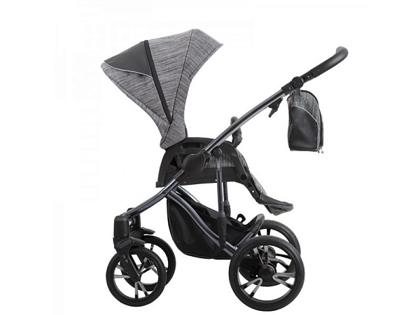 Детская коляска Bebetto Bresso Premium Class Dark 2020 2 в 1 фото 7