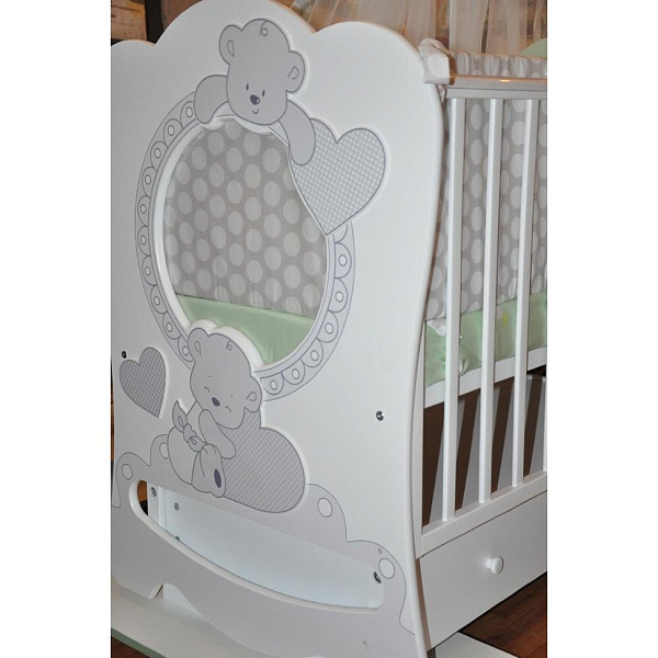 Детская кроватка Кубаньлесстрой Baby Sleep 7 Би 133.2 фото 2
