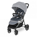 Детская прогулочная коляска Baby Design Wave 2021 (silver gray
						
					) — Фото
