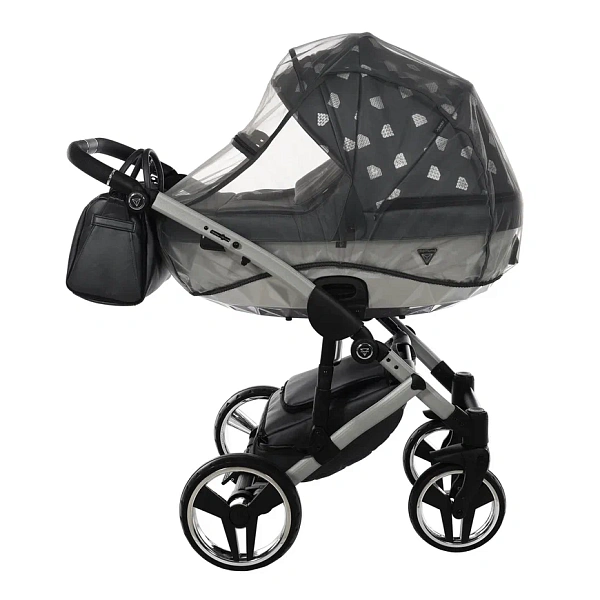 Детская коляска Junama Glow V2 2 в 1 на серебряной раме фото 3