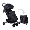 Детская прогулочная коляска Sweet Baby Сombina Tutto, для путешествий (Black
						
					) — Фото