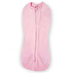 54540 Summer Infant Конверт для пеленания новорожденных на молнии Swaddlepod размер S Розовый
