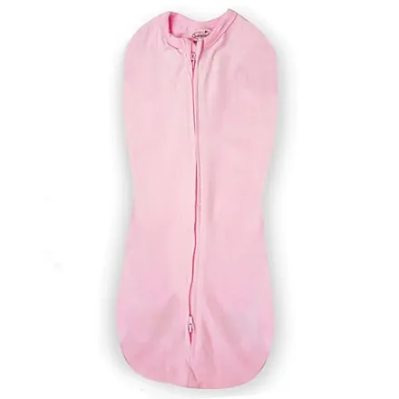 54540 Summer Infant Конверт для пеленания новорожденных на молнии Swaddlepod размер S Розовый