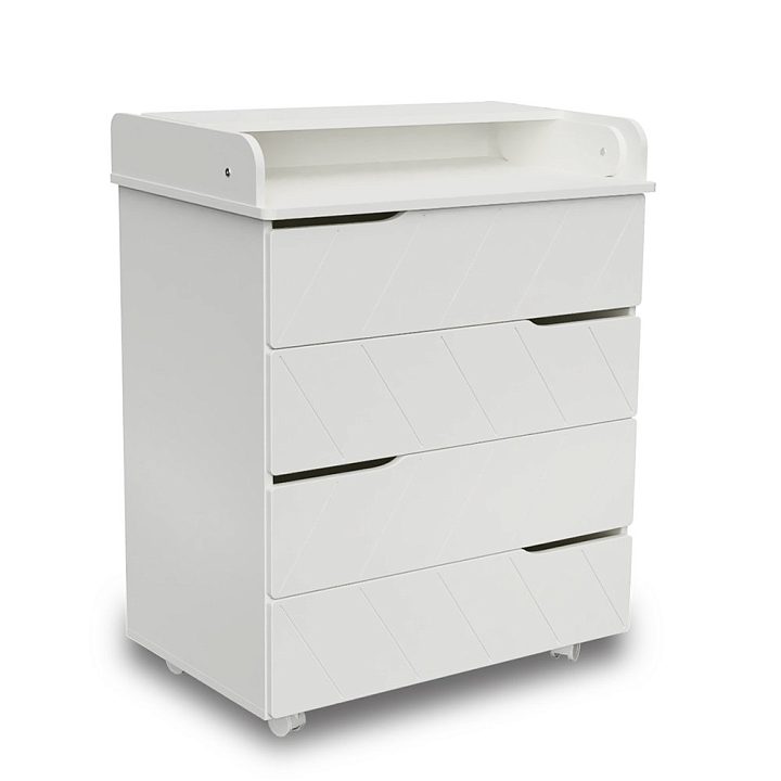 Пеленальный комод Indigo Тайга МДФ 800/4 — как выглядит в жизни