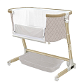 Приставная кроватка Carrello Prima CRL-16503 (Honey Beige
						
					) — Фото