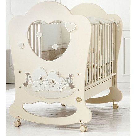 Детская кроватка Baby Expert Sogno колесо +, полозья/ящик