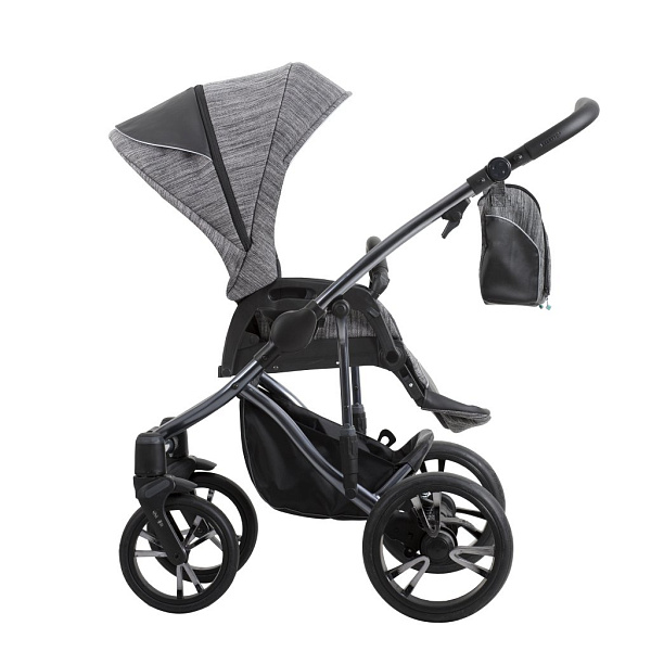 Детская коляска Bebetto Bresso Premium Class Dark 2020 3 в 1 фото 5