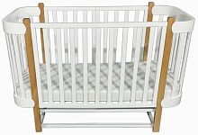 Детская кроватка ByTwinz Carly 3 в 1 продольный