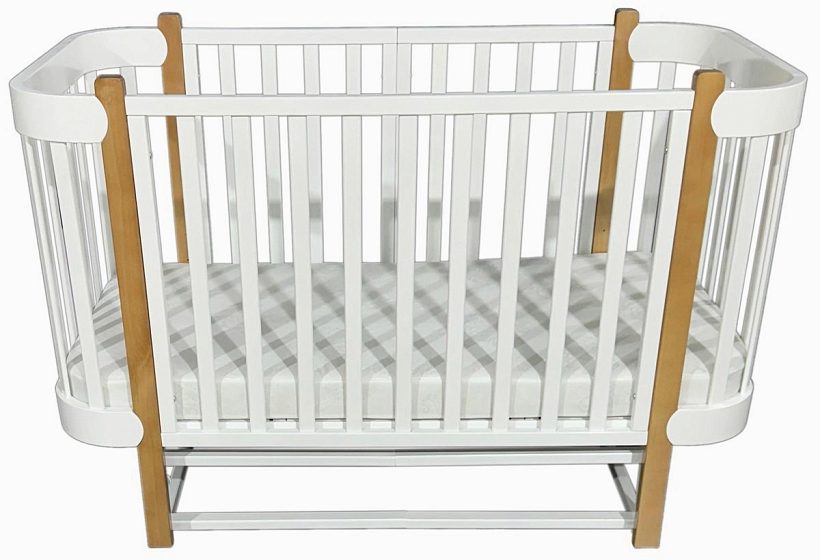 Детская кроватка ByTwinz Carly 3 в 1 продольный — как выглядит в жизни