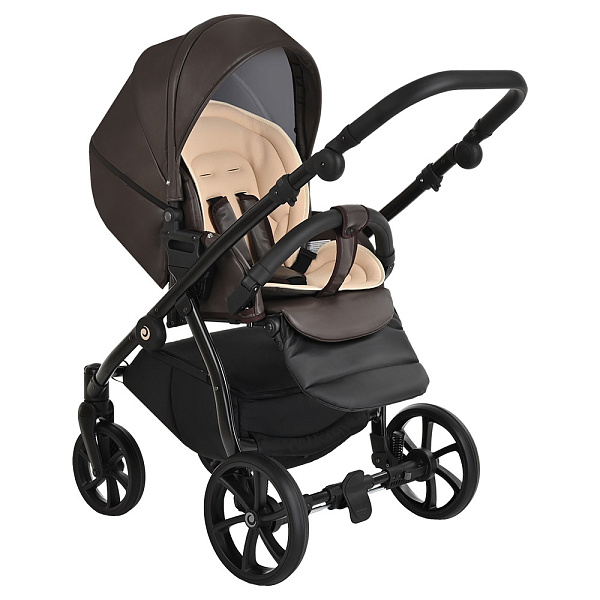Детская коляска Tutis Nanni 2023 3 в 1 кожа фото 7