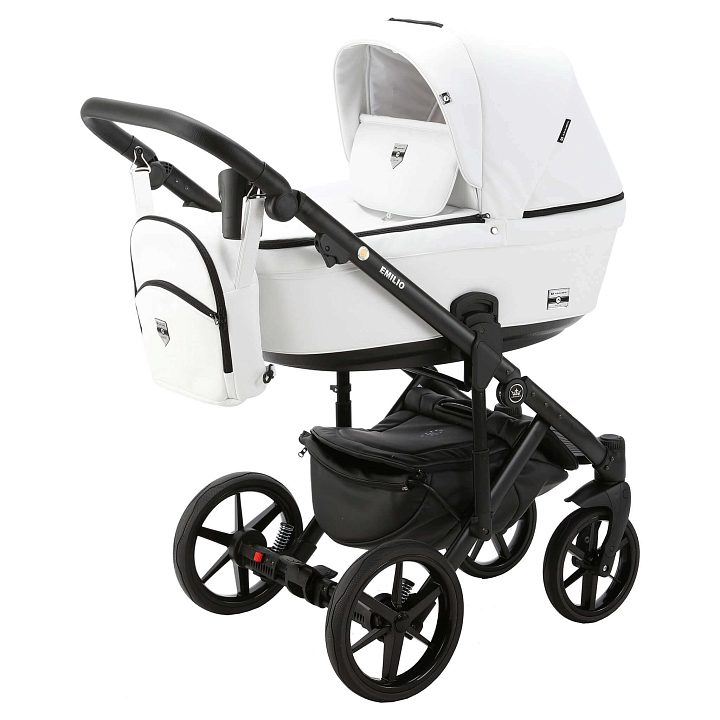 Детская коляска Adamex Emilio Deluxe 2 в 1 — как выглядит в жизни
