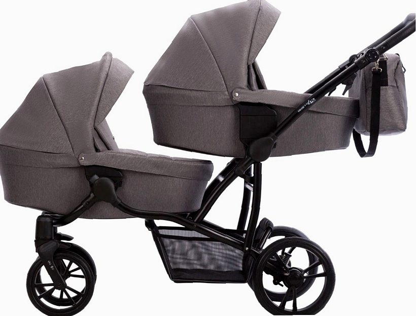Детская коляска для двойни Bebetto Bebetto 42 2 в 1 — как выглядит в жизни