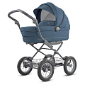 Детская коляска Inglesina Sofia System Duo 2 в 1 на шасси Ergo Bike (Artic Blue
						
					) — Фото