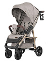 Детская прогулочная коляска Baby Tilly Eco T-166 (Camel Beige
						
					) — Фото