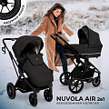 Детская коляска Sweet Baby Nuvola Air 2 в 1 (Moon Black
						
					) — Фото
