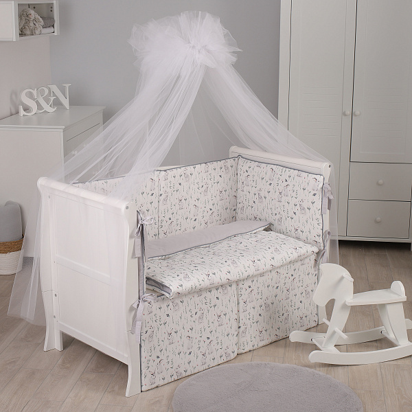 Комплект постельного белья Lepre Rabbits, 6 предметов фото 1