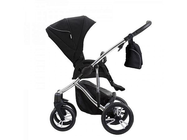 Детская коляска Bebetto Bresso Premium Class Silver 2020 2 в 1 фото 8