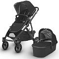 Детская коляска для погодок UPPAbaby Vista 2018 2 в 1 (Black
						
					) — Фото