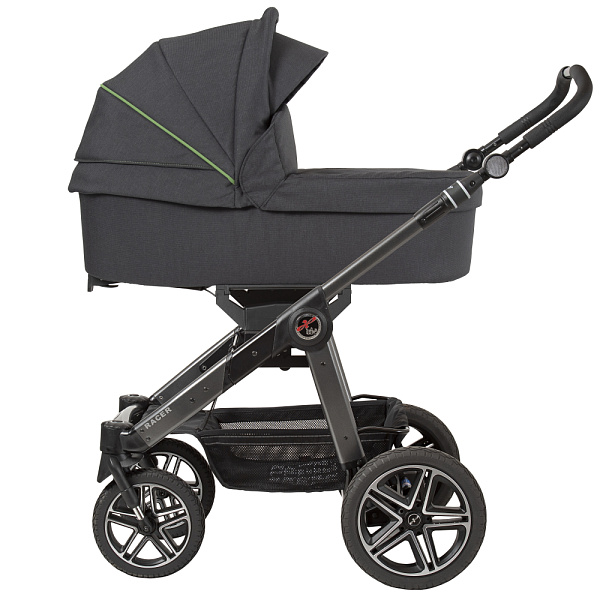 Детская коляска Hartan Racer GTS XL 2 в 1 на серой раме фото 3